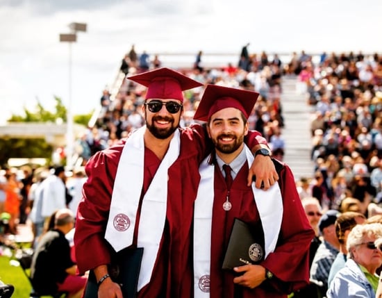 Derek Kimmerle and Michael at Graduation-800px