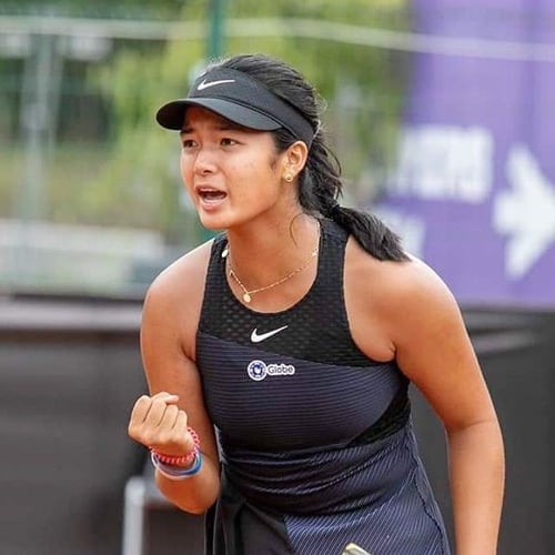 photo of tennis champion Alex M. Eala